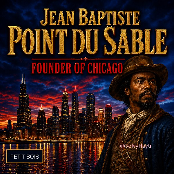Cover artwork: Haiti Jean Baptiste Point Du Sable City Of Chicago Founder