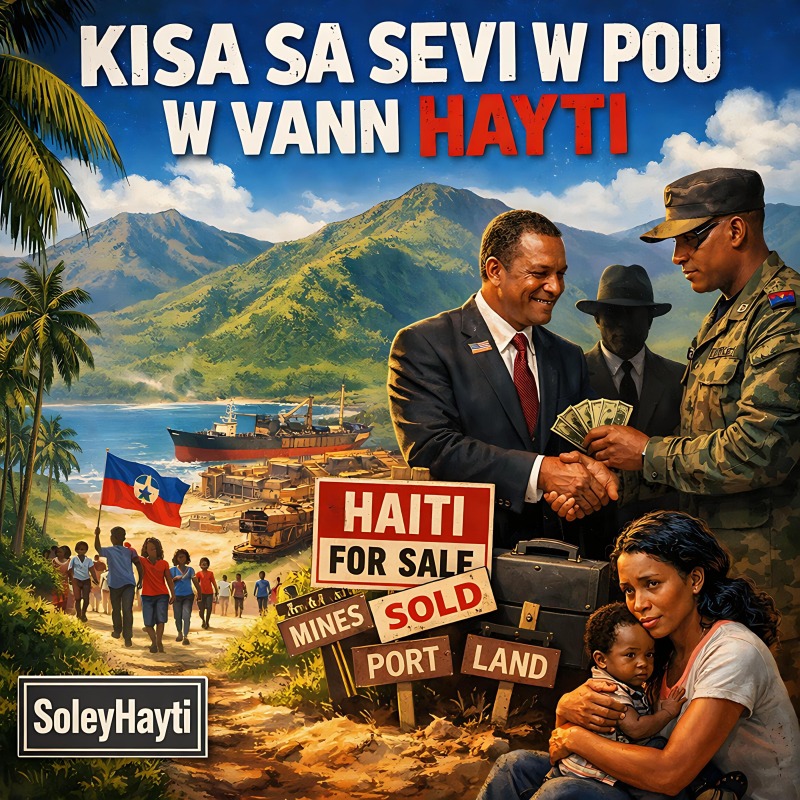 Cover artwork: Kisa Sa Sevi w Pou w Vann Hayti