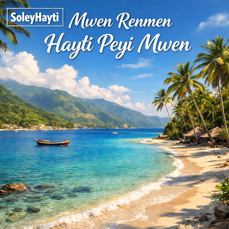 Cover artwork: Mwen Renmen Ayiti Peyi Mwen Ayiti Cheri